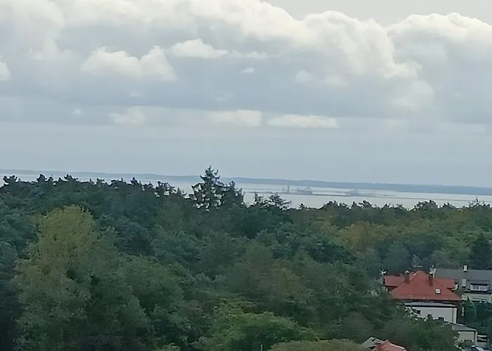 דירה Nowoczesne Mieszkanie Z Odleglym Widokiem Na Morze גדינייה