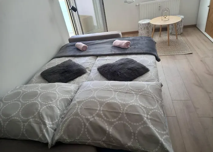 דירה Nowoczesne Mieszkanie Z Odleglym Widokiem Na Morze גדינייה